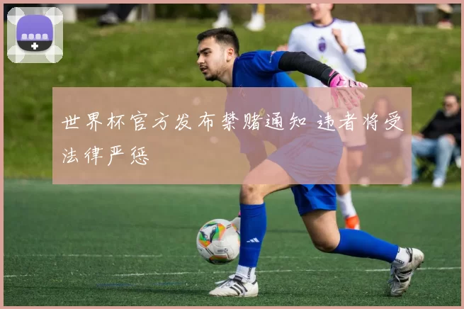 世界杯官方发布禁赌通知 违者将受法律严惩