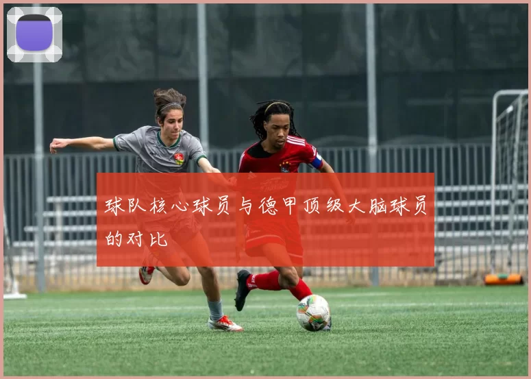 球队核心球员与德甲顶级大脑球员的对比